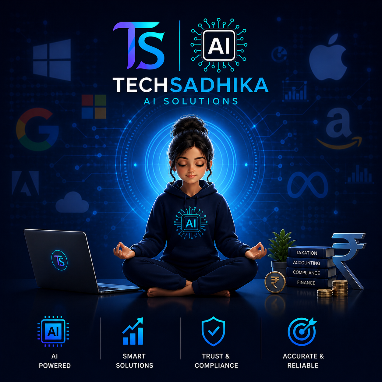 Techsadhika Logo